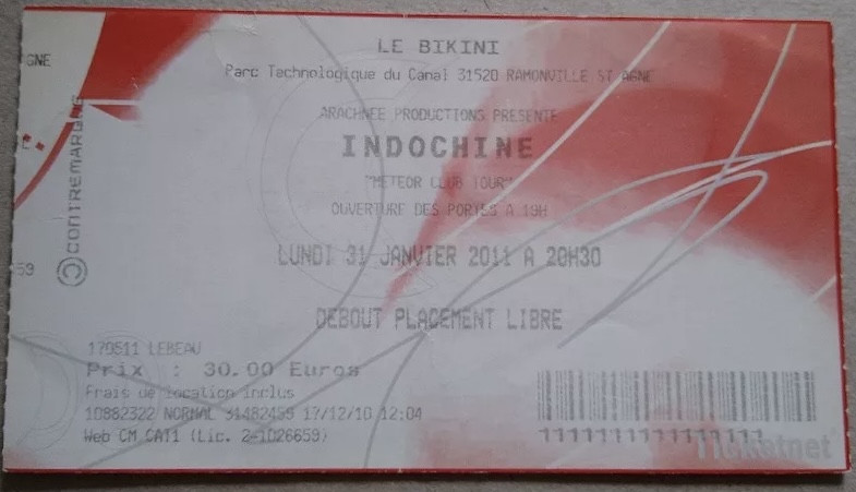 Fichier:2011-01-31 - Toulouse - Le Bikini - Ticket 1.jpg