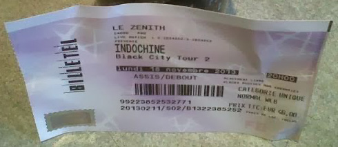 Fichier:2013-11-18 - Pau - Zénith Pyrénées - Ticket1.jpg