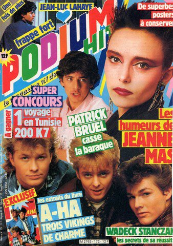 Fichier:1986-06-01 - Podium Hit n°172 - Couverture.jpg