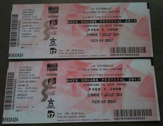 Fichier:2013-07-07 - Arras - Citadelle D'Arras - Ticket1.jpg