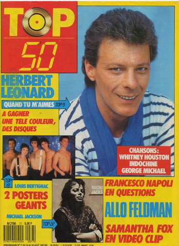 Fichier:1987-08-24 - Top 50 n°77 - Couverture.jpg