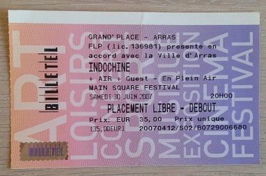 Fichier:2007-06-30 - Arras - La Citadelle - Main Square Festival - Ticket (photo).jpg