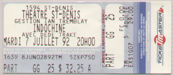 Fichier:1992-07-07 - Montréal - Théatre Saint-Denis - Ticket.jpg