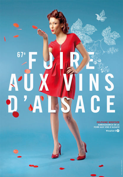 Fichier:2014-08-08au17 - Colmar - Parc des Expositions et de Congrès - La Foire Aux Vins D'Alsace - Affiche.jpg