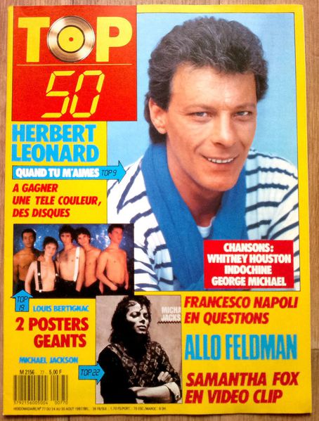 Fichier:1987-08-24 - Top 50 n°77 - Couverture (2).jpg