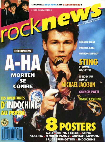 Fichier:1988-07 - Rock News n°28 - Couverture.jpg