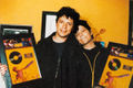 Nicola et Stéphane avec leurs Disque D'or "Indo Live" (février 1998).