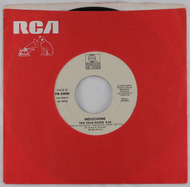 Fichier:Pochette verso 45 Tes yeux noirs Canada.jpg