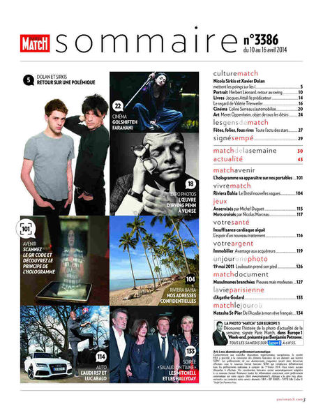 Fichier:2014-04-10au16 - Paris Match n°3386 - Page 3 Sommaire.jpg