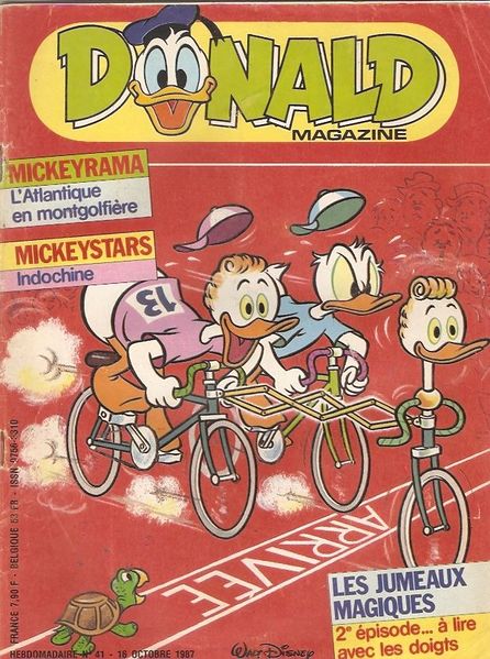 Fichier:1987-10-16 - Donald Magazine n°41 - Couverture.jpg