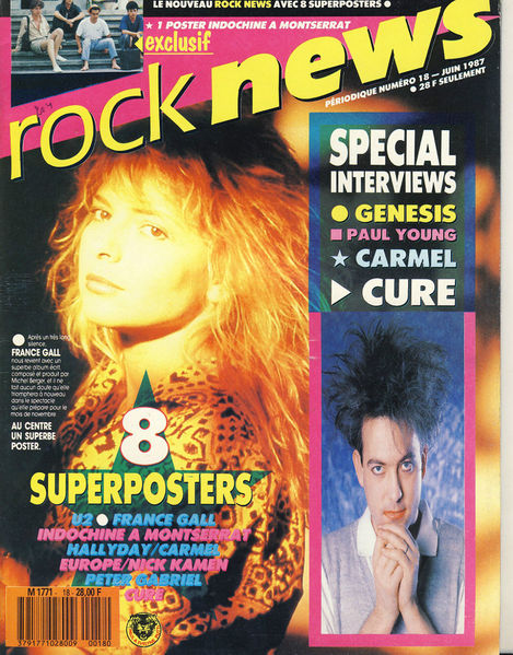 Fichier:1987-06 - Rock News n°18 - Couverture.jpg