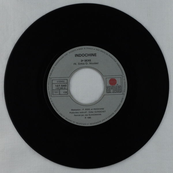 Fichier:Face A 45 3è sexe France.jpg