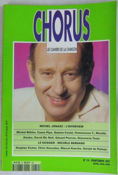 Fichier:1997-04au06 - Chorus n°19 - Couverture.jpg