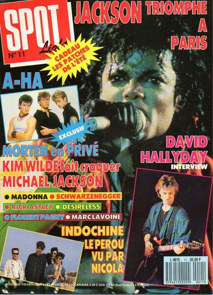 Fichier:1988-xx - Spot Light n°11 - Couverture.jpg