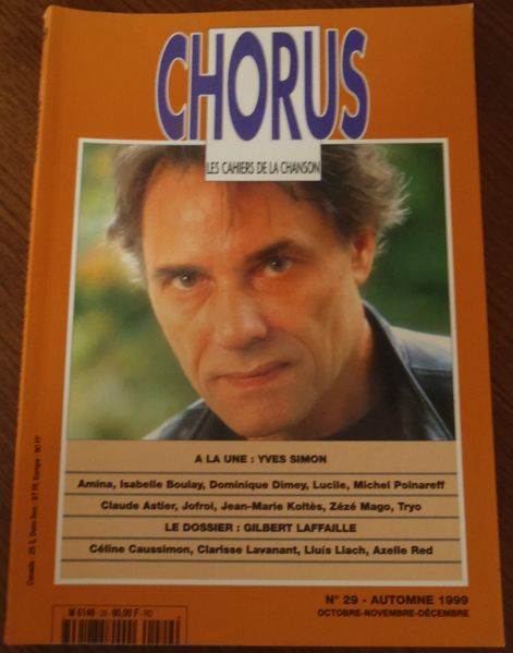 Fichier:1999-10au12 - Chorus n°29 - Couverture.jpg