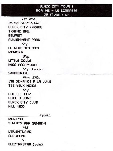 Fichier:2013-02-25 - Roanne - Le Scarabée - Setlist.jpg